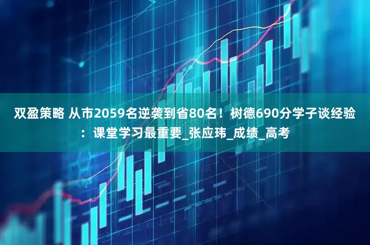 双盈策略 从市2059名逆袭到省80名！树德690分学子谈经验：课堂学习最重要_张应玮_成绩_高考